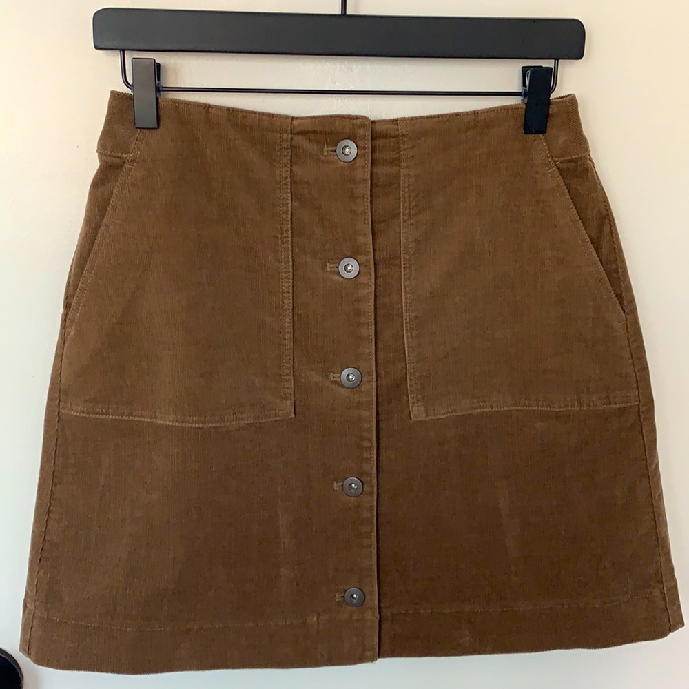 Corduroy mini Skirt